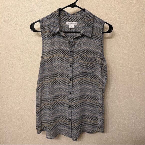 Liz Claiborne Tops - Liz Claiborne Sleeveless Lite Weight Top Size Small